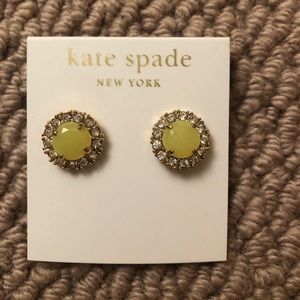 Never worn original Kate Spade stud earrings
